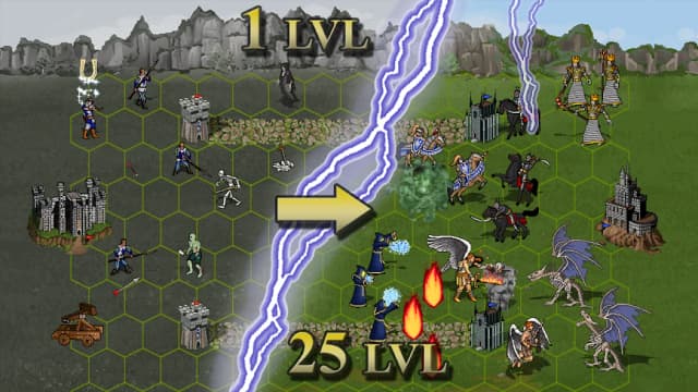 Castle fight: Heroes 3 medieval battle arena screenshot 2