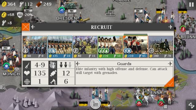 European War 4: Napoleon screenshot 2