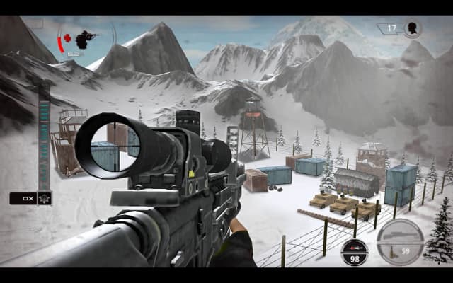 Mountain Sniper Shooting: 3D FPS screenshot 2