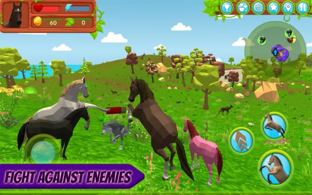 Horse Family – Animal Simulator 3D screenshot 2