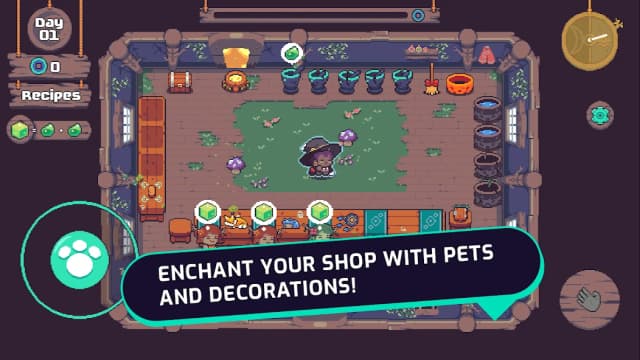 Tiny Witch APK screenshot 3