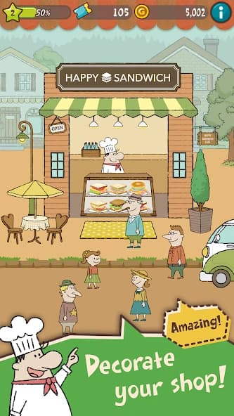Happy Sandwich Cafe screenshot 5