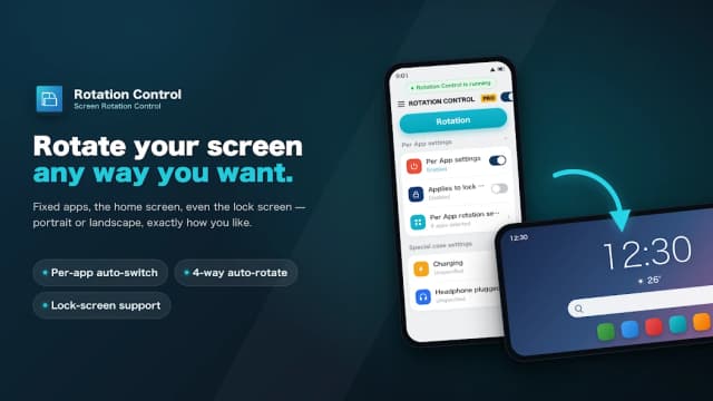 Rotation Control Pro APK screenshot 1