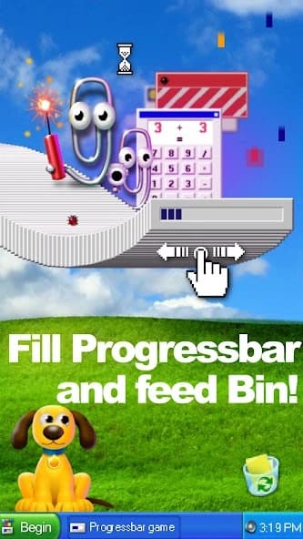 Progressbar95 - easy, nostalgic hyper-casual game screenshot 3