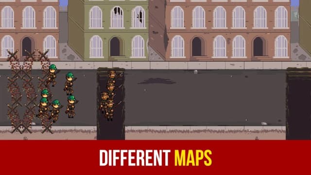 War Troops 1917: Trench Warfare WW1 Strategy Game screenshot 3