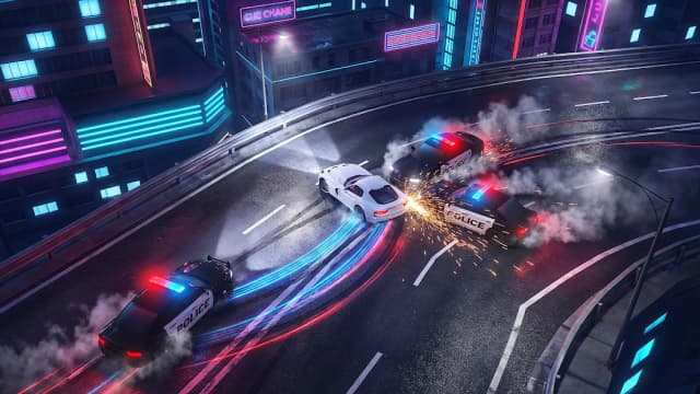 Mad Pursuit: Police Car Chase APK screenshot 1