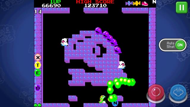 BUBBLE BOBBLE classic screenshot 4