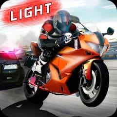 Traffic Rider: Highway Race Light icon