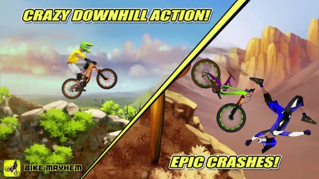 Bike Mayhem Mountain Racing APK screenshot 1