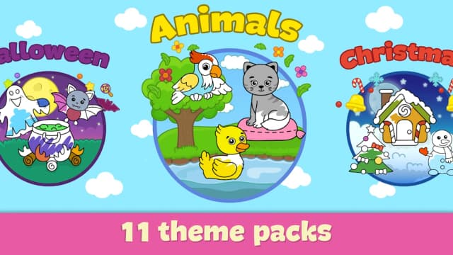 Kids coloring game screenshot 4