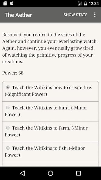 The Aether: Life as a God APK screenshot 4