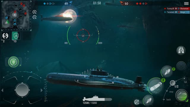 WORLD of SUBMARINES: Navy Shooter 3D War Game screenshot 1