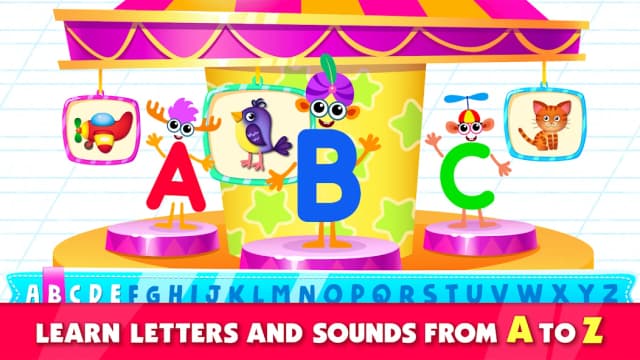 Bini Super ABC! Preschool Learning Games for Kids! screenshot 1