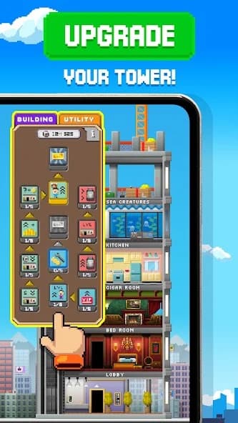 Tiny Tower - 8 Bit Life Simulator screenshot 5