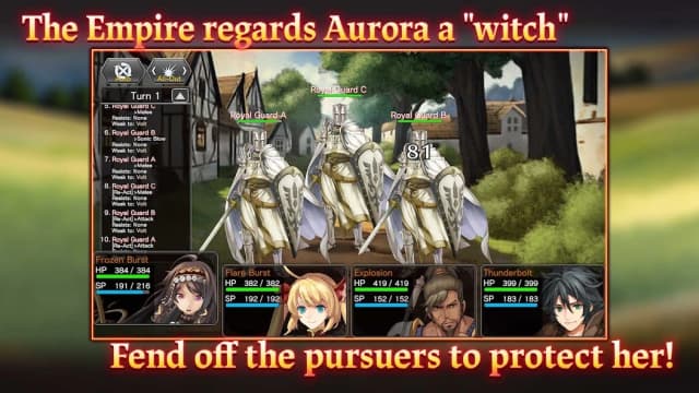 RPG Astral Takers APK screenshot 2