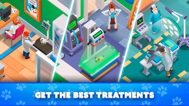 Pet Rescue Empire Tycoon Game APK screenshot 2