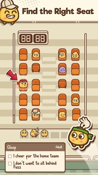 Where’s My Seat? – Logic Puzzles APK screenshot 1