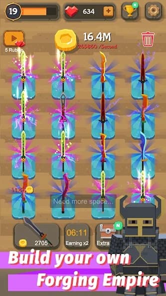 Merge Sword - Idle Blacksmith Master screenshot 4