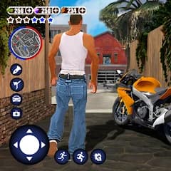 San Andreas Auto Gang Wars: Grand Real Theft Fight icon
