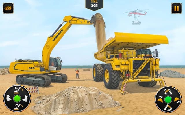 City Heavy Excavator: Construction Crane Pro 2018 screenshot 3
