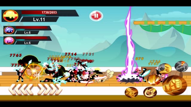 Stickman Hero - Pirate Fight screenshot 3