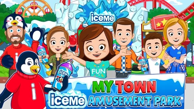 My Town : ICEME Amusement Park Free screenshot 1