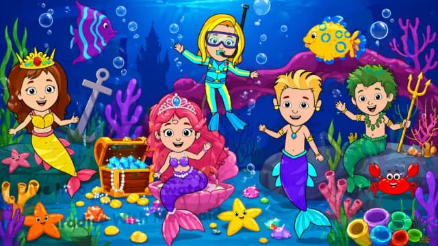 Tizi World: My Play Town, Dollhouse Games for Kids screenshot 4