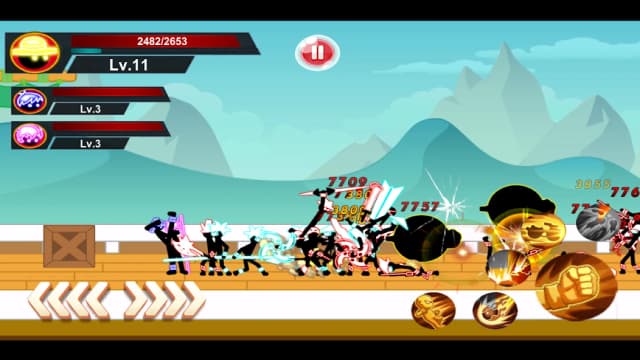 Stickman Hero - Pirate Fight screenshot 2