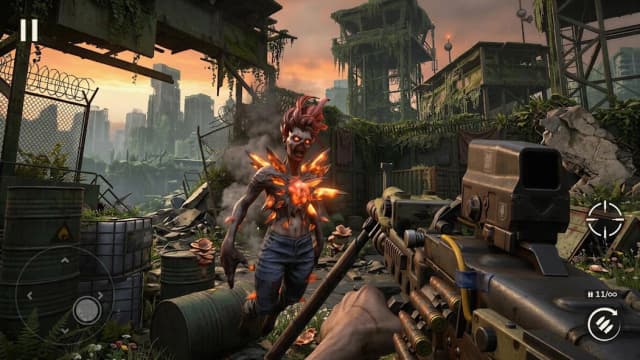 Zombie Harbor: Zombie Shooter APK screenshot 3