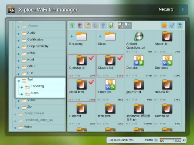 X-plore File Manager APK screenshot 2