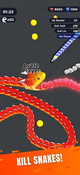 Snake Clash screenshot 5