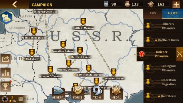 Glory of Generals 3 - WW2 Strategy Game screenshot 5
