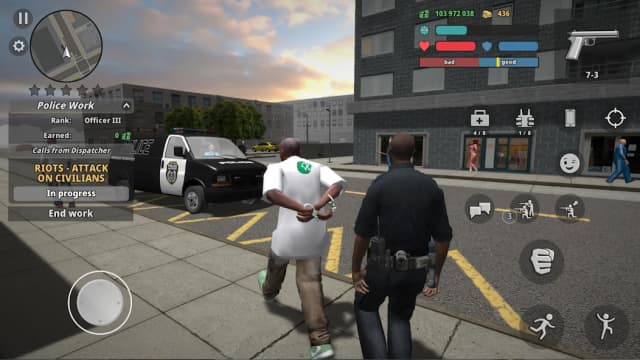Police Cop Simulator. Gang War screenshot 5