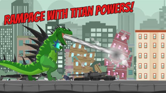 Hybrid Titan Rex: City Rampage screenshot 4