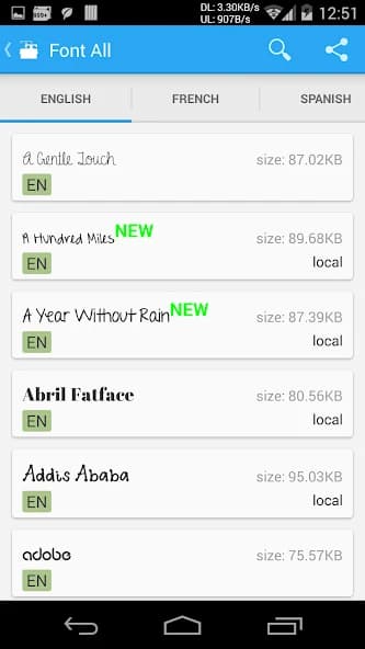 iFont (Expert of Fonts) Pro 5.9.6 screenshot 5
