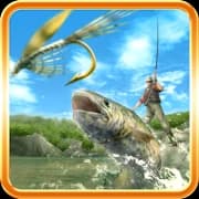Fly Fishing 3D (MOD, unlocked/coin) 1.5.0 icon