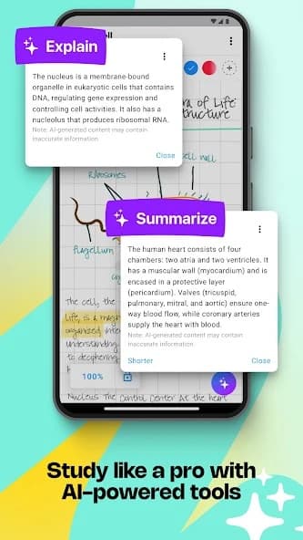 Nebo – Take better notes APK screenshot 2