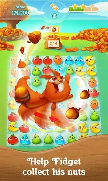 Farm Heroes Super Saga (MOD, lives/boosters) 0.45.14 screenshot 2