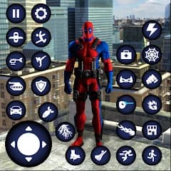Superhero Iron Ninja Battle: City Rescue Fight Sim icon
