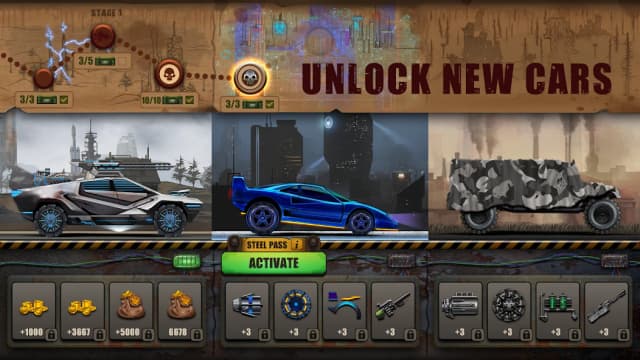 Zombie Hill Racing - Earn To Climb: Apocalypse screenshot 2