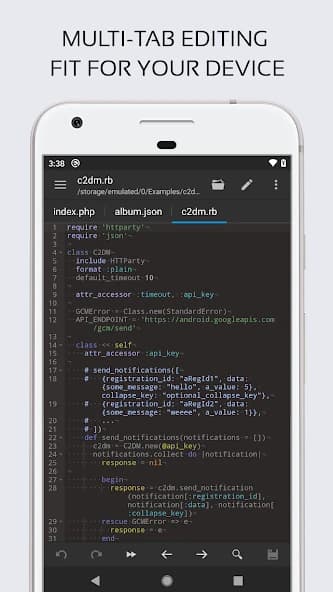 Code Editor APK screenshot 3