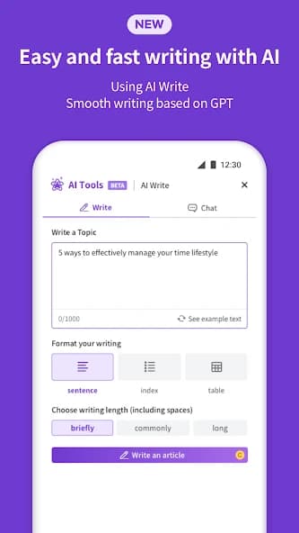Polaris Office Pro screenshot 1