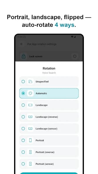 Rotation Control Pro APK screenshot 3