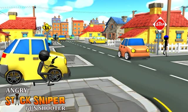 Angry Stick Sniper Gun Shooter screenshot 3