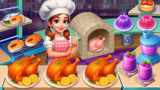 Cooking Express : Star Restaurant Cooking Games screenshot 1