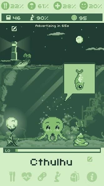Cthulhu Virtual Pet (MOD, unlimited money) 2.1.21 screenshot 3