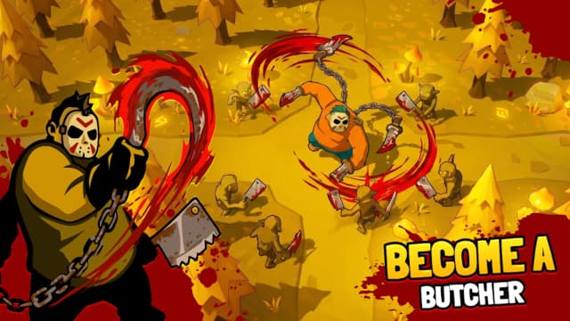 Butcher hero: hook’n’chew RPG APK screenshot 1