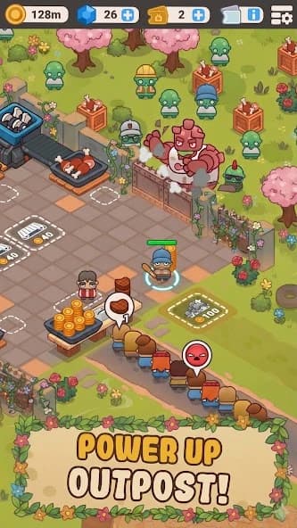 Idle Outpost: Upgrade Games APK screenshot 4