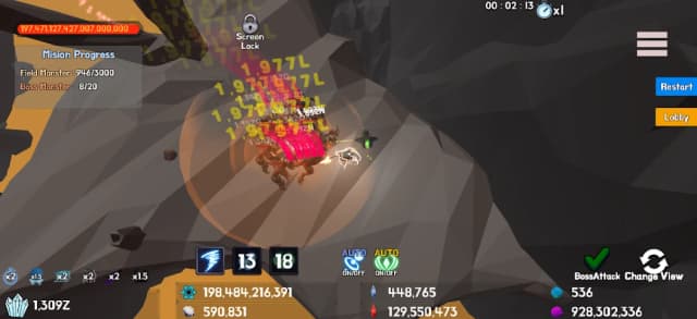Mini Space Marine(Semi Idle RPG) screenshot 3