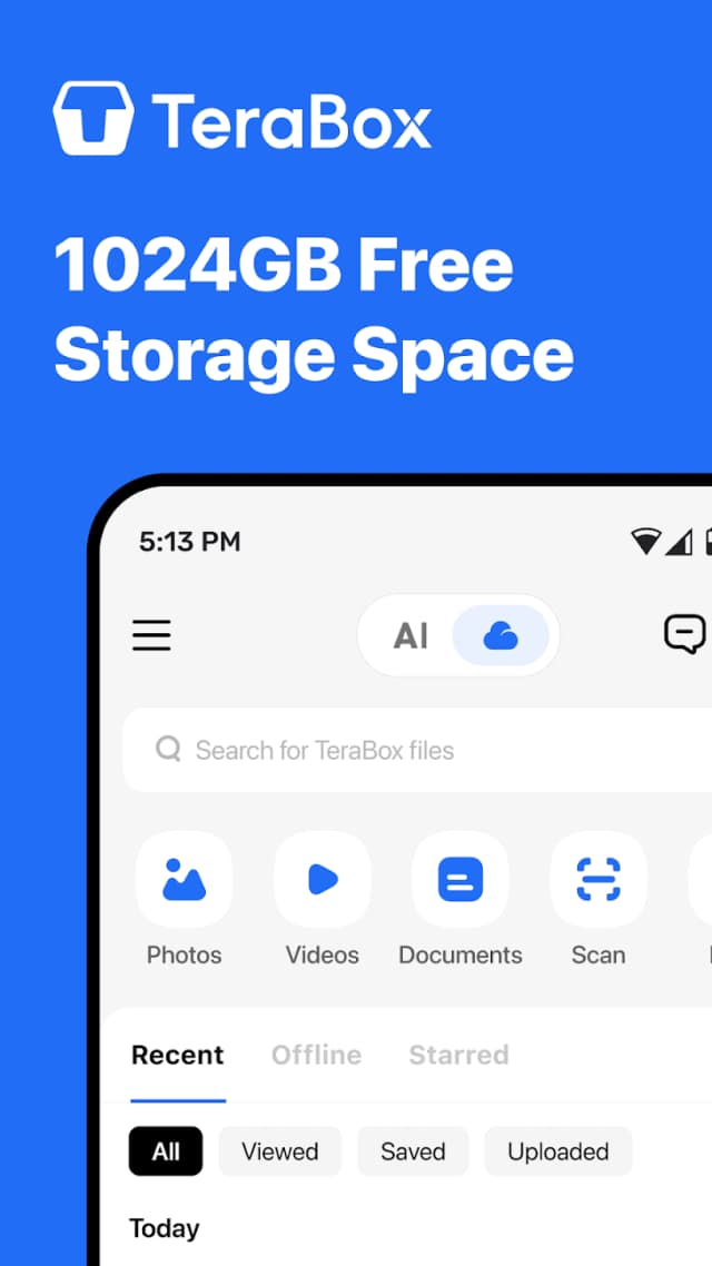 Terabox screenshot 1